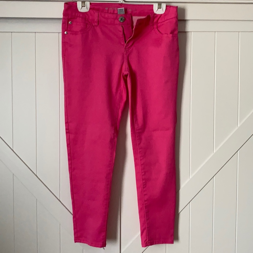 Celebrity Bright Pink Skinny Jeans